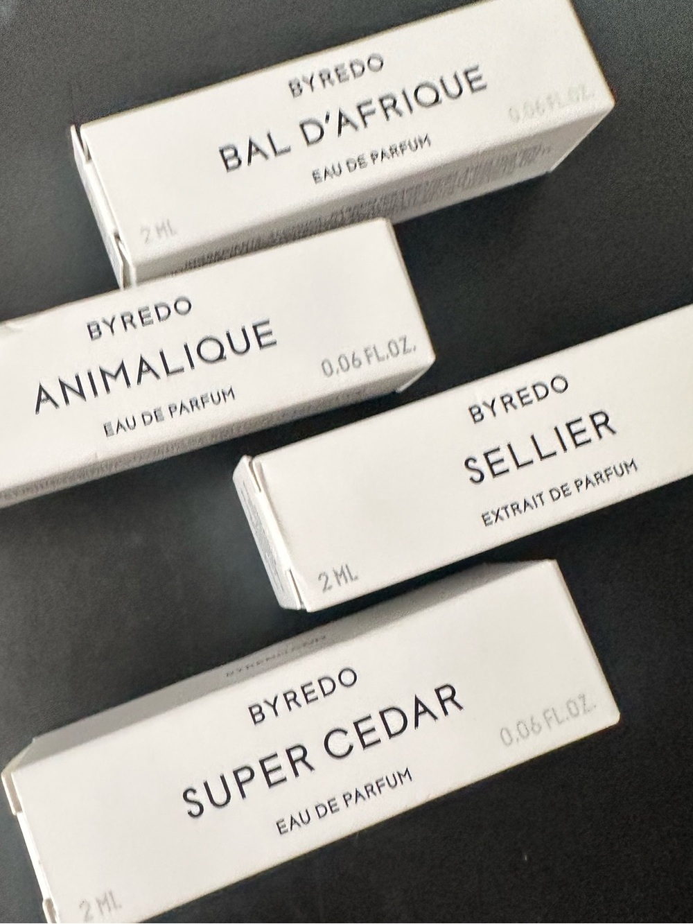 BYREDO BUNDLE ANIMALIQUE,SELLIER, SUPER CEDAR, BAL D’AFRIQUE